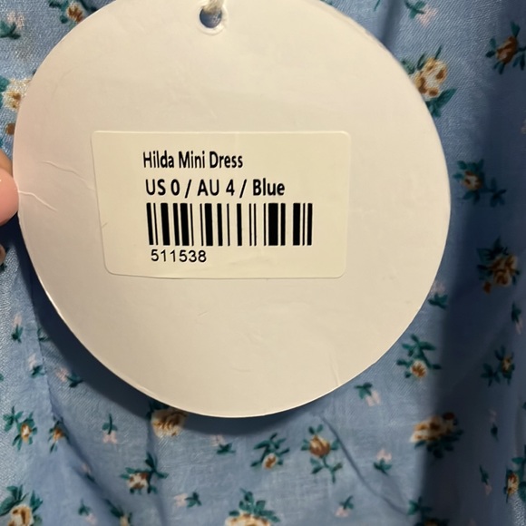 Princess Polly Light Blue Floral Mini Dress - Picture 11 of 14